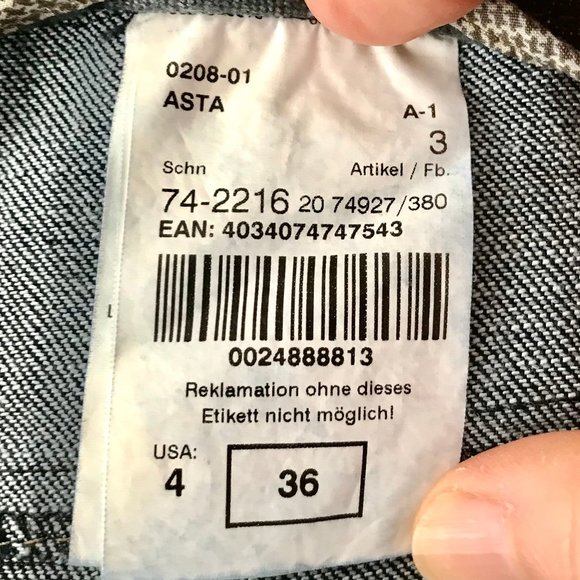 Rosner Capri Jeans, Size US 4, like new - Picture 7 of 8